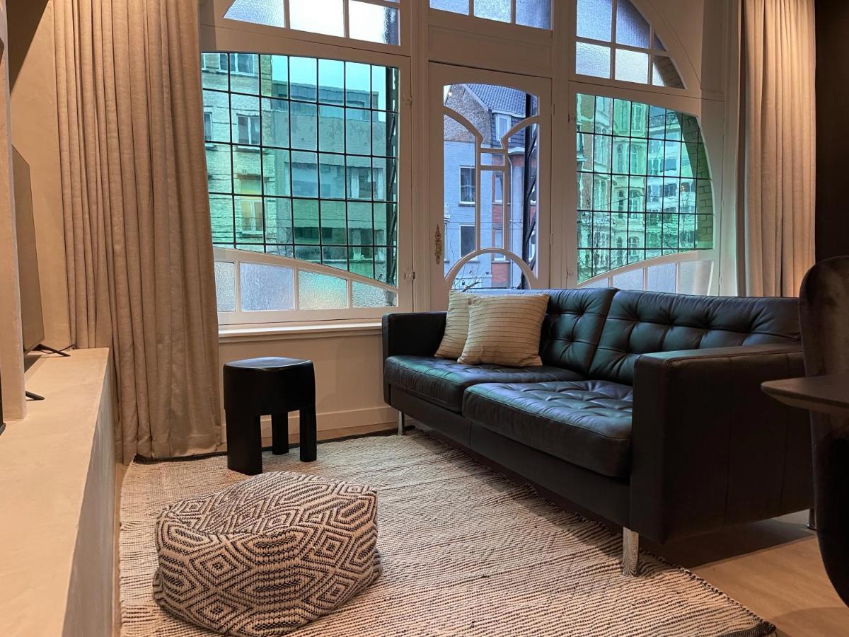 3 Bedroom Art-Nouveau Apartment With Free Parking Gent Dış mekan fotoğraf